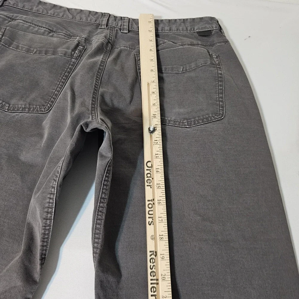 The North Face Men's 5-Pocket Pants‎ 36 Side Zip Gray Hike Fits 36X29